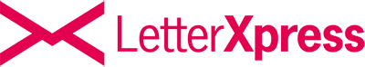 Das Logo von LetterXpress - online echte Briefe versenden